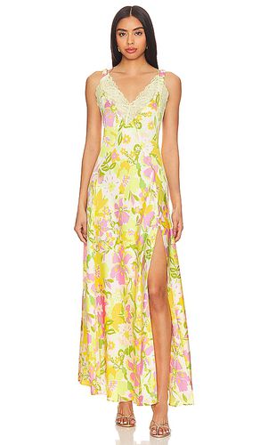 Maxivestido alla bloom en color amarillo talla L en - Yellow. Talla L (también en M, S, XL, XS) - Free People - Modalova