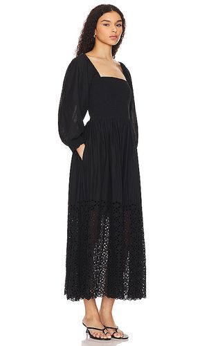 Vestido midi perfect storm en color talla M en - Black. Talla M (también en S, XS) - Free People - Modalova