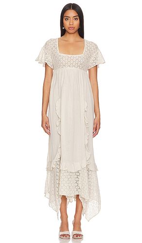 Vestido bring the romance en color crema talla L en - Cream. Talla L (también en S, XS) - Free People - Modalova