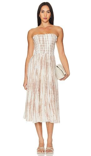 Maxi estampado ravenna en color beige talla L en - Beige. Talla L (también en M, XL) - Free People - Modalova