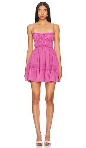 Minivestido free-est taking sides en color fucsia talla S en - Fuchsia. Talla S (también en L, XL) - Free People - Modalova