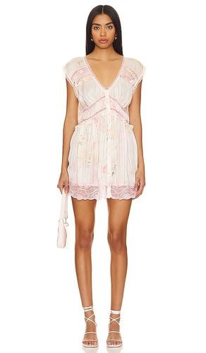 Minivestido spring fling en color rubor talla M en - Blush. Talla M (también en L, S, XS) - Free People - Modalova