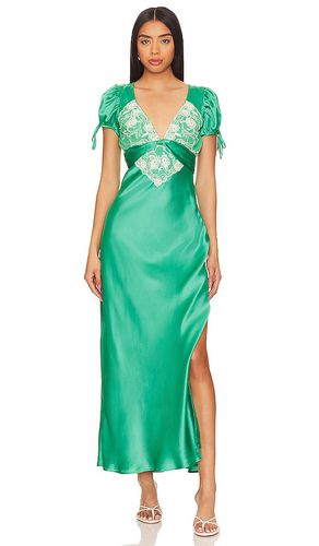 Cooper midi dress en en color verde talla 0 en - Green. Talla 0 (también en 10, 12, 2, 4) - Free People - Modalova