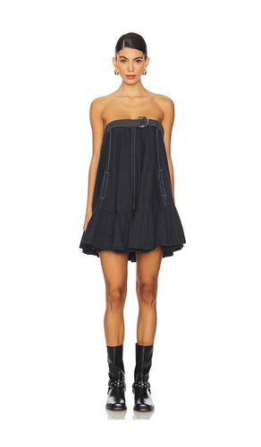 Minivestido bay breeze en color negro talla M en - Black. Talla M (también en L, S, XL) - Free People - Modalova