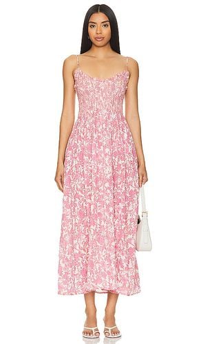 Sweet nothings midi dress en pink combo en color rosado talla L en - Pink. Talla L (también en S, XL, XS) - Free People - Modalova