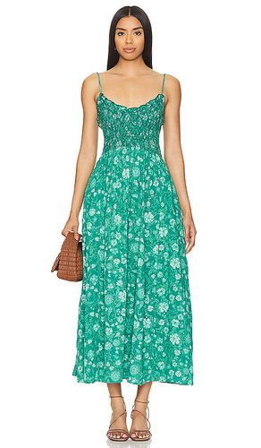 Sweet Nothings Midi Dress In Forest Combo in . Taglia M, S, XL - Free People - Modalova