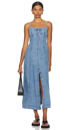 Just jill midi en color denim-medium talla L en - Denim-Medium. Talla L (también en XL) - Free People - Modalova