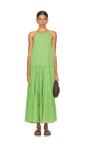 Maxivestido free-est somewhere sunny en color verde talla M en - Green. Talla M (también en L, S, XL) - Free People - Modalova