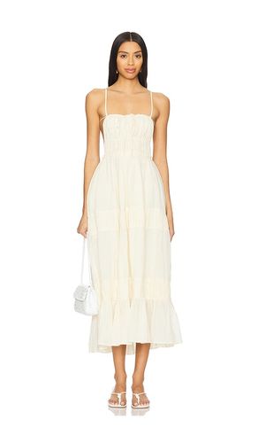 Maxivestido free-est taking sides en color ivory talla L en - Ivory. Talla L (también en M, S, XL, XS) - Free People - Modalova