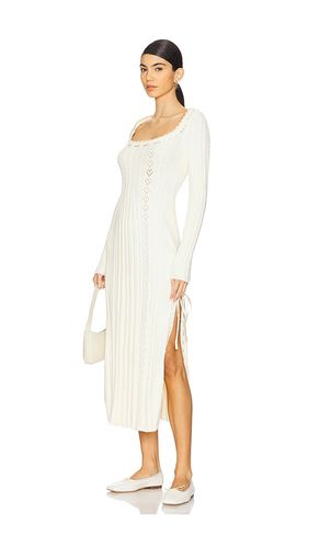 Vestido midi heart of gold en color blanco talla L en - White. Talla L (también en M, S, XL, XS) - Free People - Modalova