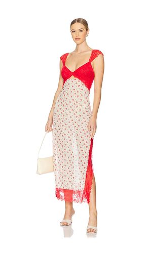 Vestido maxi suddenlyfine en color rojo talla L en - Red. Talla L (también en M, S, XL, XS) - Free People - Modalova