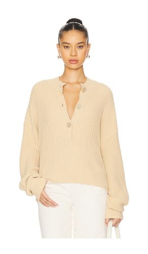 Jersey henley cocoa en color beige talla L en - Beige. Talla L (también en M, S, XL, XS) - Free People - Modalova