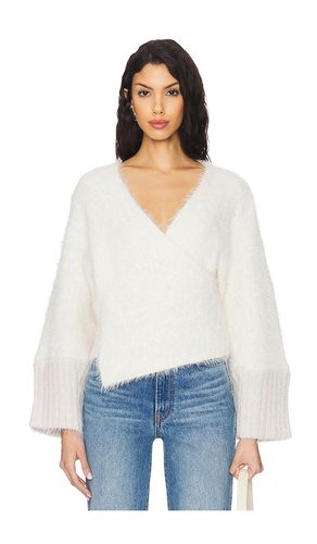 Suéter envolvente y acogedor cozy en color blanco talla L en - White. Talla L (también en M, S, XS) - Free People - Modalova