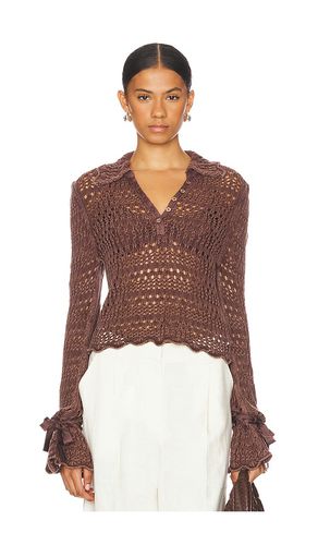 Pointelle Pullover in . Size L, S - Free People - Modalova