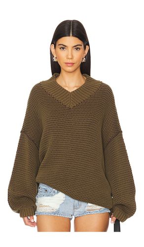 Jersey maisie en color verde oliva talla M en - Olive. Talla M (también en L, S, XL, XS) - Free People - Modalova