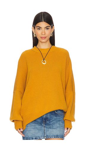 Túnica easy street en color amarillo mostaza talla M en - Mustard. Talla M (también en L, S, XL, XS) - Free People - Modalova