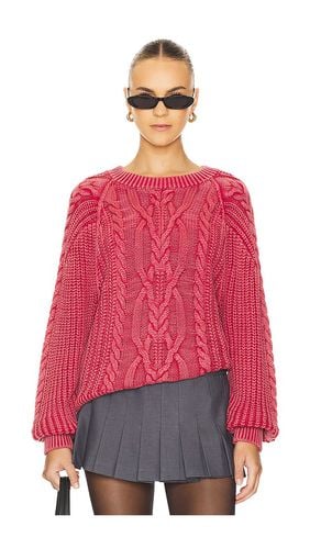 Frankie Cable Sweater in . Size M, S, XS - Free People - Modalova