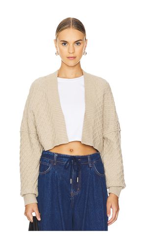 Marlowe cardi en color neutral talla L en - Neutral. Talla L (también en M, S, XL, XS) - Free People - Modalova