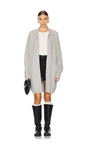 Emmy cardi en color gris claro talla L en - Light Grey. Talla L (también en M, S, XL) - Free People - Modalova