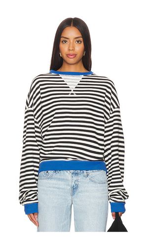 Cuello redondo we the free classic striped en color blanco talla M en - White. Talla M (también en L, S, XL, XS) - Free People - Modalova