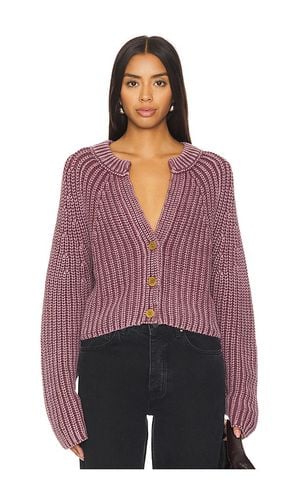 Sweet nothing cardi en color mauve talla L en - Mauve. Talla L (también en M, S, XL, XS) - Free People - Modalova