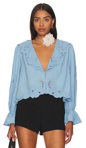 Maisie Cutwork Top in . Size M - Free People - Modalova