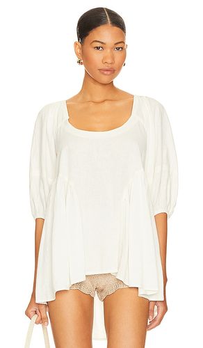 X revolve blossom tunic en color blanco talla XL en - White. Talla XL (también en XS) - Free People - Modalova