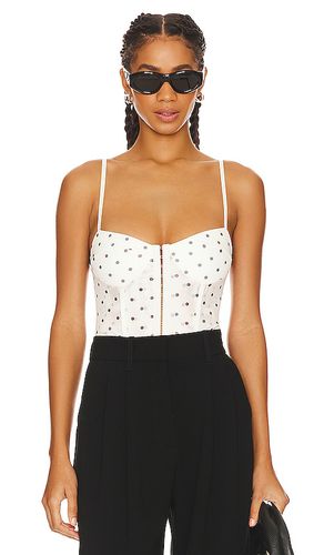 X Intimately FP Printed Night Rhythm Corset Bodysuit in . Taglia M, XL - Free People - Modalova