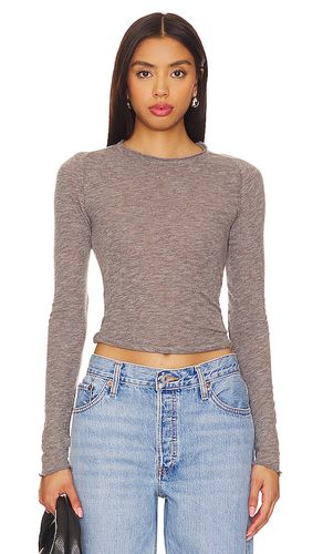 Manga larga be my baby en color gris talla L en - Grey. Talla L (también en M, S, XL, XS) - Free People - Modalova