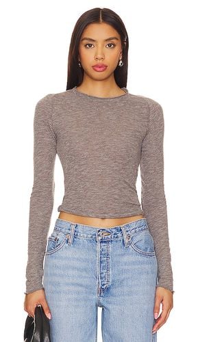 Manga larga be my baby en color gris talla S en - Grey. Talla S (también en XL) - Free People - Modalova