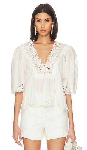 Costa Eyelet Top in . Taglia M, S - Free People - Modalova