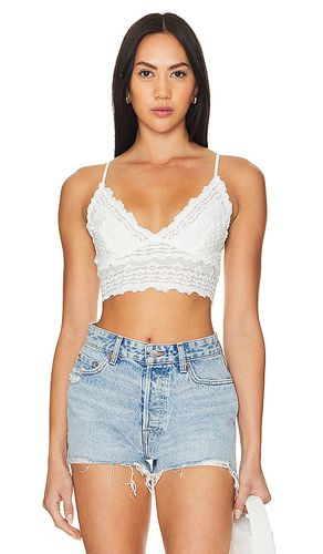 Amina bralette en color talla L en - White. Talla L (también en S, XS) - Free People - Modalova