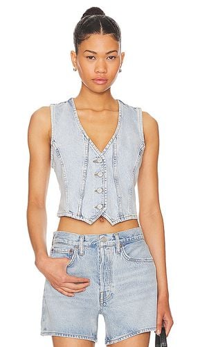 Tate Denim Vest in . Size M, XL, XS - Free People - Modalova