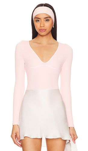 Meg Seamless V Neck In Blush in . Taglia M/L - Free People - Modalova