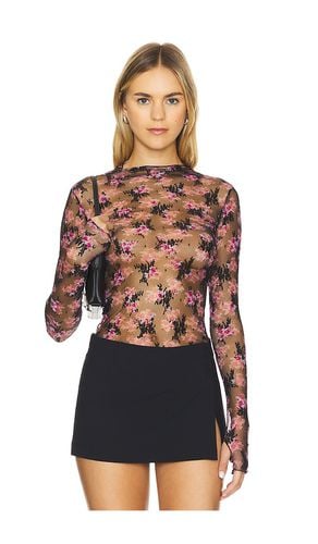 X Intimately FP Printed Lady Lux Layering Top In Black Combo in . Taglia S, XS - Free People - Modalova