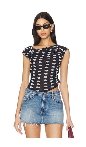 Printed luna top en color negro talla M en - Black. Talla M (también en XL) - Free People - Modalova