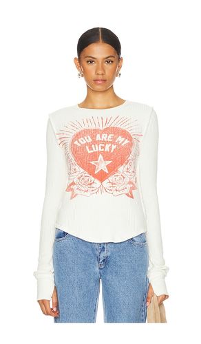Camiseta lucky locket en color talla M en - . Talla M (también en S, XS) - Free People - Modalova