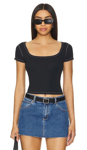 Camiseta de bebé pointelle intimately fp end game en color talla M en - Black. Talla M (también en S, XL, XS) - Free People - Modalova