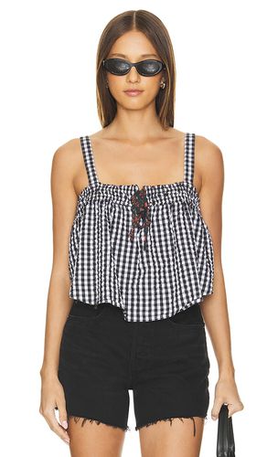 Picnic party top en color negro talla L en - Black. Talla L (también en M, S, XL) - Free People - Modalova