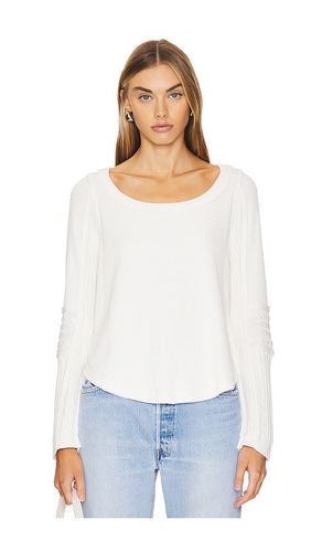 X we the free swinging cable cuff top en color ivory talla M en - Ivory. Talla M (también en L, S, XL, XS) - Free People - Modalova