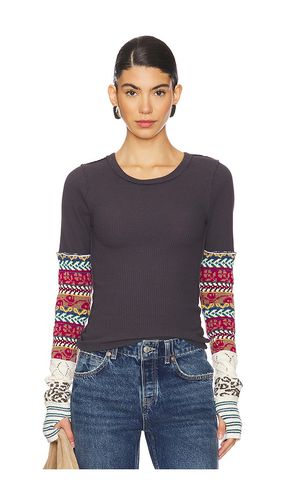 X we the free all en cuff top en color charcoal talla L en - Charcoal. Talla L (también en M, S, XS) - Free People - Modalova