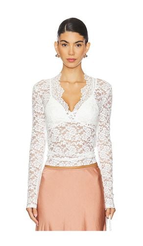 X Intimately FP All Day Lace Long Sleeve Top In in . Taglia M, S - Free People - Modalova