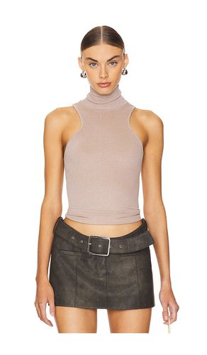 Top de cuello alto sin costuras always ready en color marrón talla L/XL en - Brown. Talla L/XL (también en M/L - Free People - Modalova