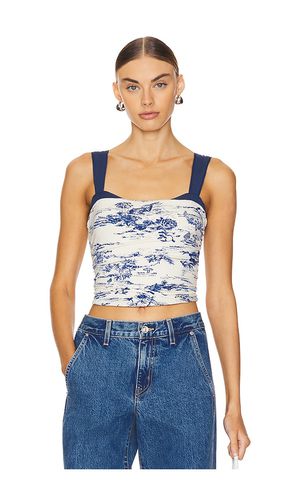 Printed 2 Tone Tank in . Taglia M, S, XL, XS - Free People - Modalova