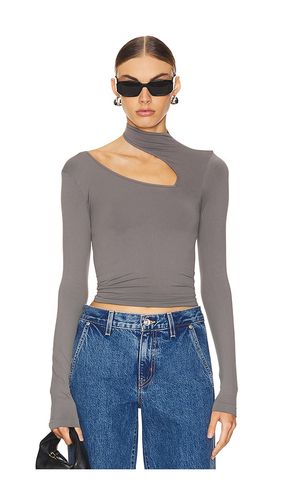 X Intimately FP Cut It Out Seamless Long Sleeve Top In Mulled Basil in . Size XS/S - Free People - Modalova