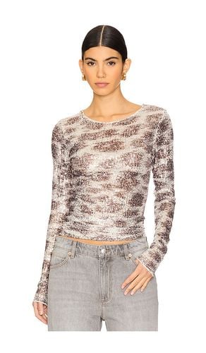 Manga larga printed gold rush en color marrón talla L en - Brown. Talla L (también en M, S, XL, XS) - Free People - Modalova