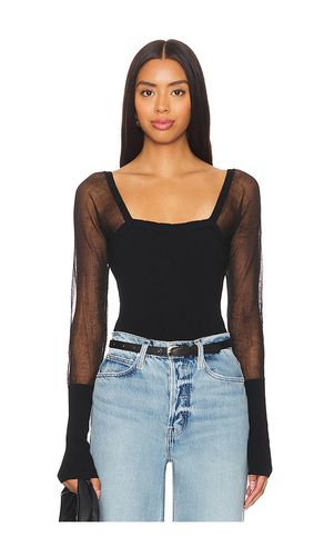 Manga larga night after night en color talla L en - Black. Talla L (también en M) - Free People - Modalova