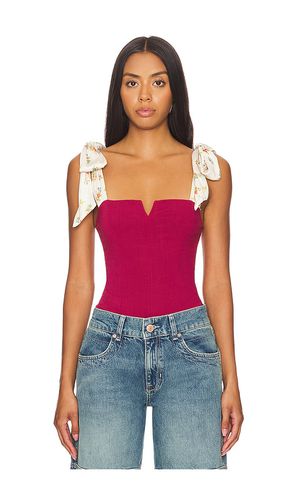 Body intimately fp lola en color rojo talla L en - Red. Talla L (también en M, S, XL, XS) - Free People - Modalova