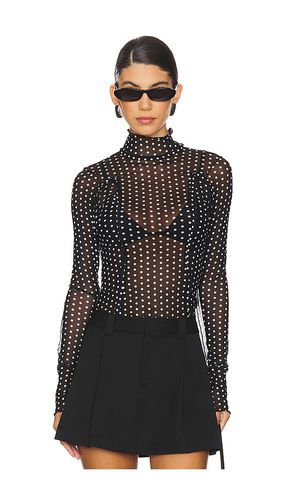 Charlie Printed Mesh Top in . Size L, S, XS - Free People - Modalova