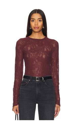 Camiseta en the meadow en color vino talla L en - Wine. Talla L (también en M, S, XS) - Free People - Modalova